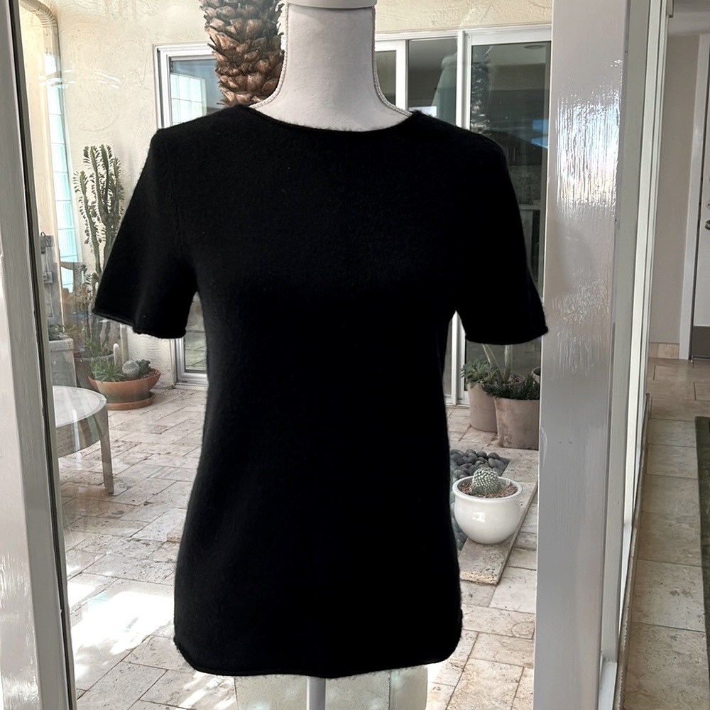 THEORY Cashmere Pullover, Black